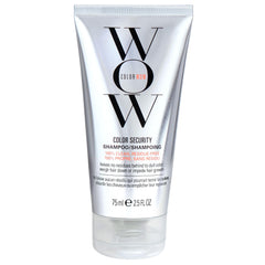 Color Wow Color Security Shampoo bottle highlighting sulfate-free, residue-free cleansing.