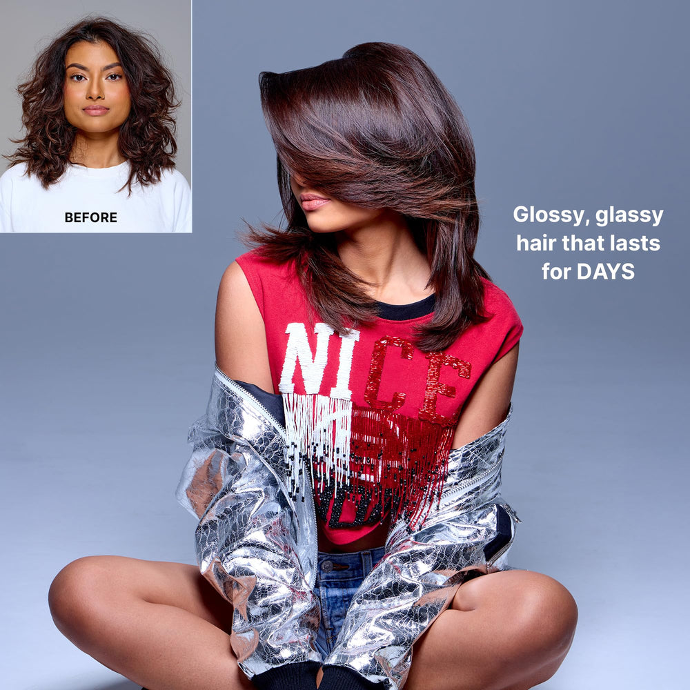 COLOR WOW Dream Coat anti-humidity barrier seals strands from moisture.
