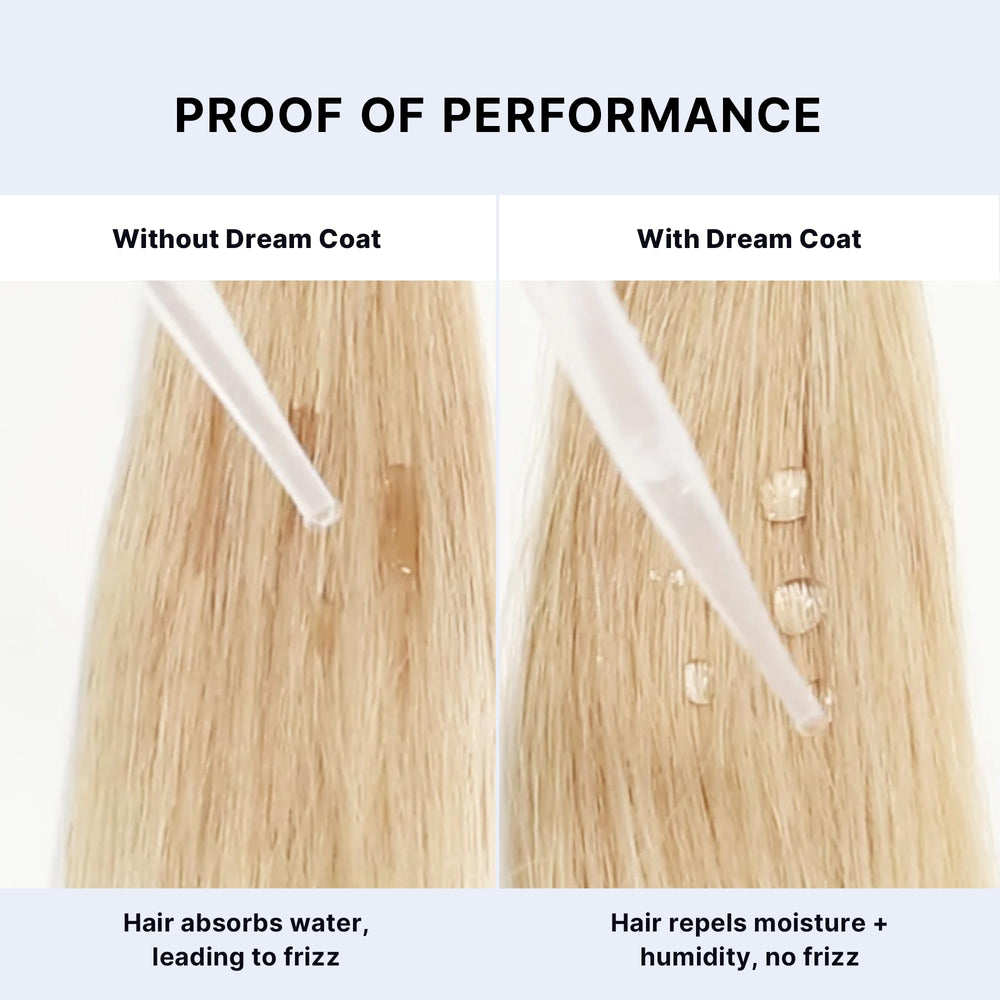 COLOR WOW Dream Coat casual wear styling image shows day-to-day versatility.