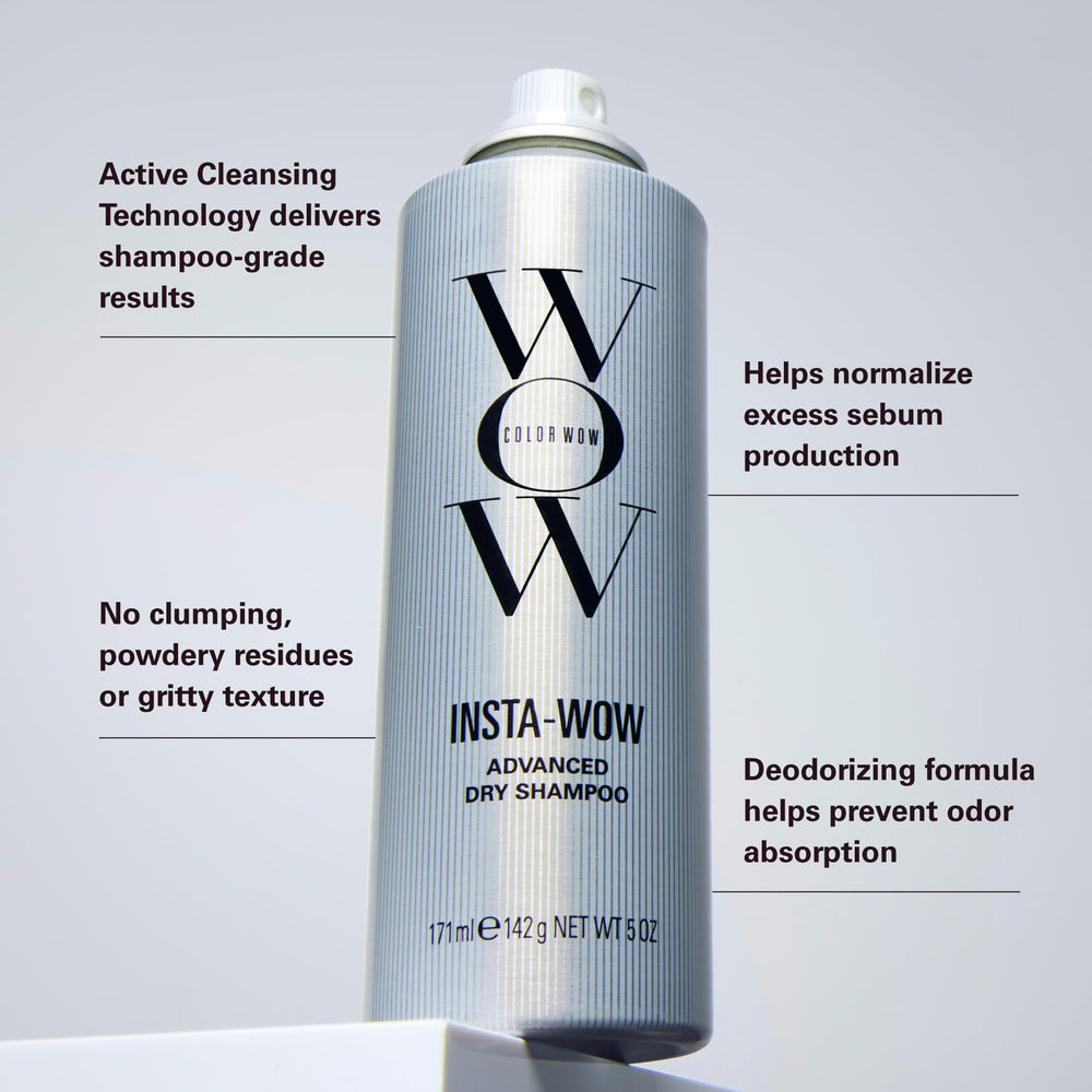 Close-up of COLOR WOW Insta-WOW texture highlights light reflectivity