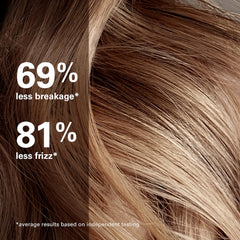 COLOR WOW Money Mist spritz on hair demonstrates easy detangling and slip.