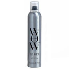 COLOR WOW Texas Hold Em Big Hold bottle-front view showing humidity-resistant hold.