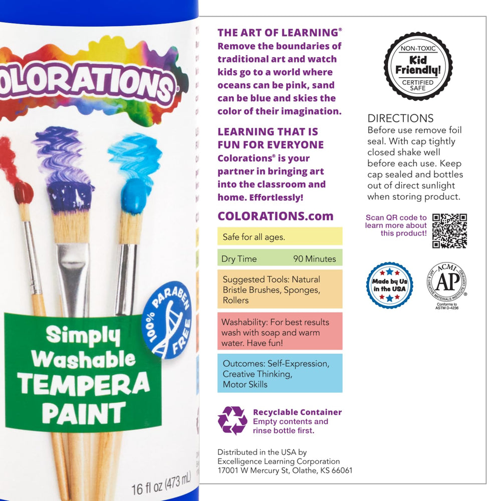 Colorations SWT16 made in the USA supports quality classroom supplies