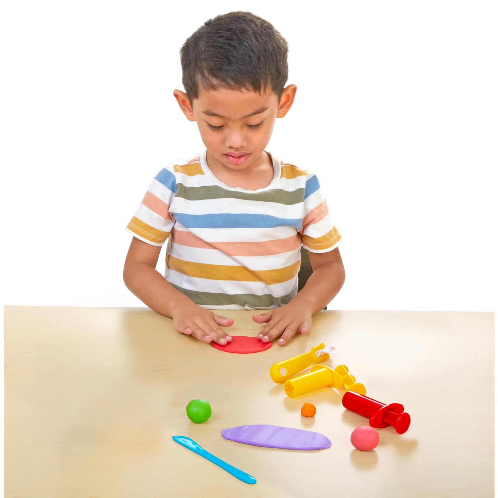 Colorations Wheat & Gluten Free Classic Dough red tub enables open-ended creative play.