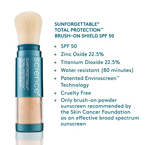Colorescience EnviroScreen technology delivers broad protection in a light powder