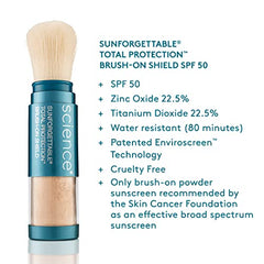 Colorescience EnviroScreen technology delivers broad protection in a light powder