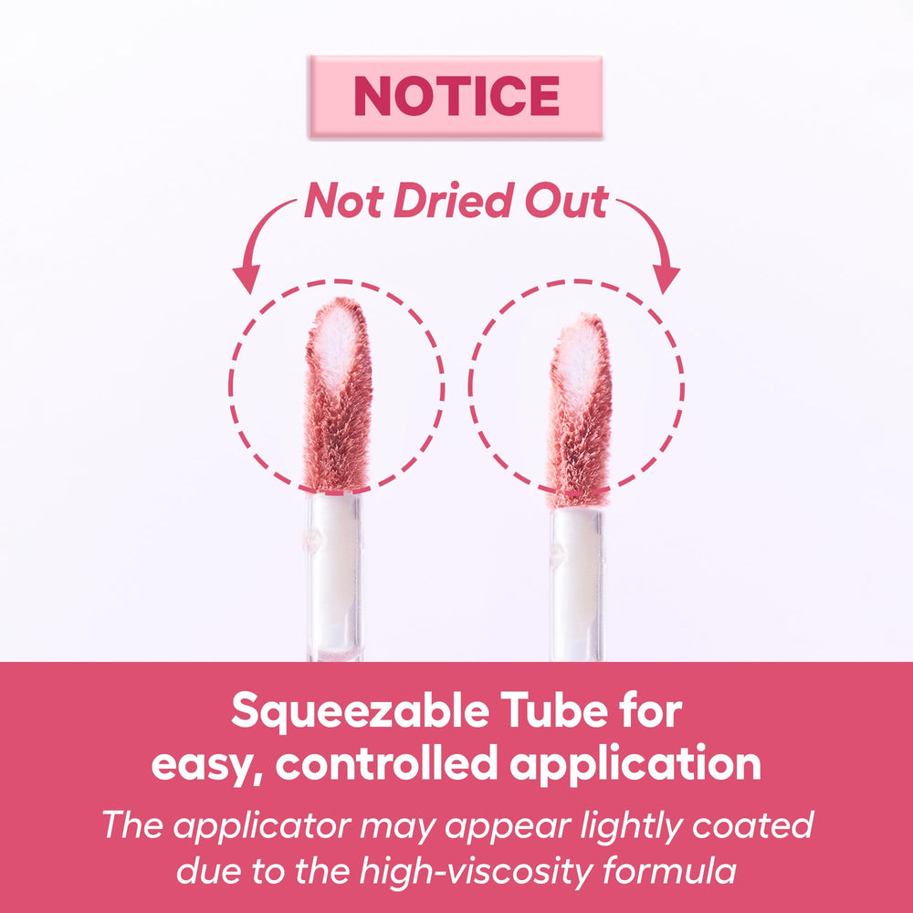 COLORGRAM Nude Blur Tint 07 Geek Rose note about pre-use prep and smoothing.