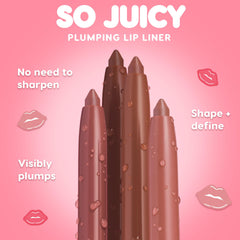 ColourPop So Juicy Plumping Lip Liner Westwood packaging for easy travel use.