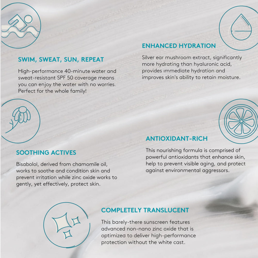 Colorescience Hydrating formula delivers velvety-soft skin feel after lightweight application.