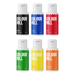 Colour Mill oil-based coloring bottle pour for vibrant fondant tones
