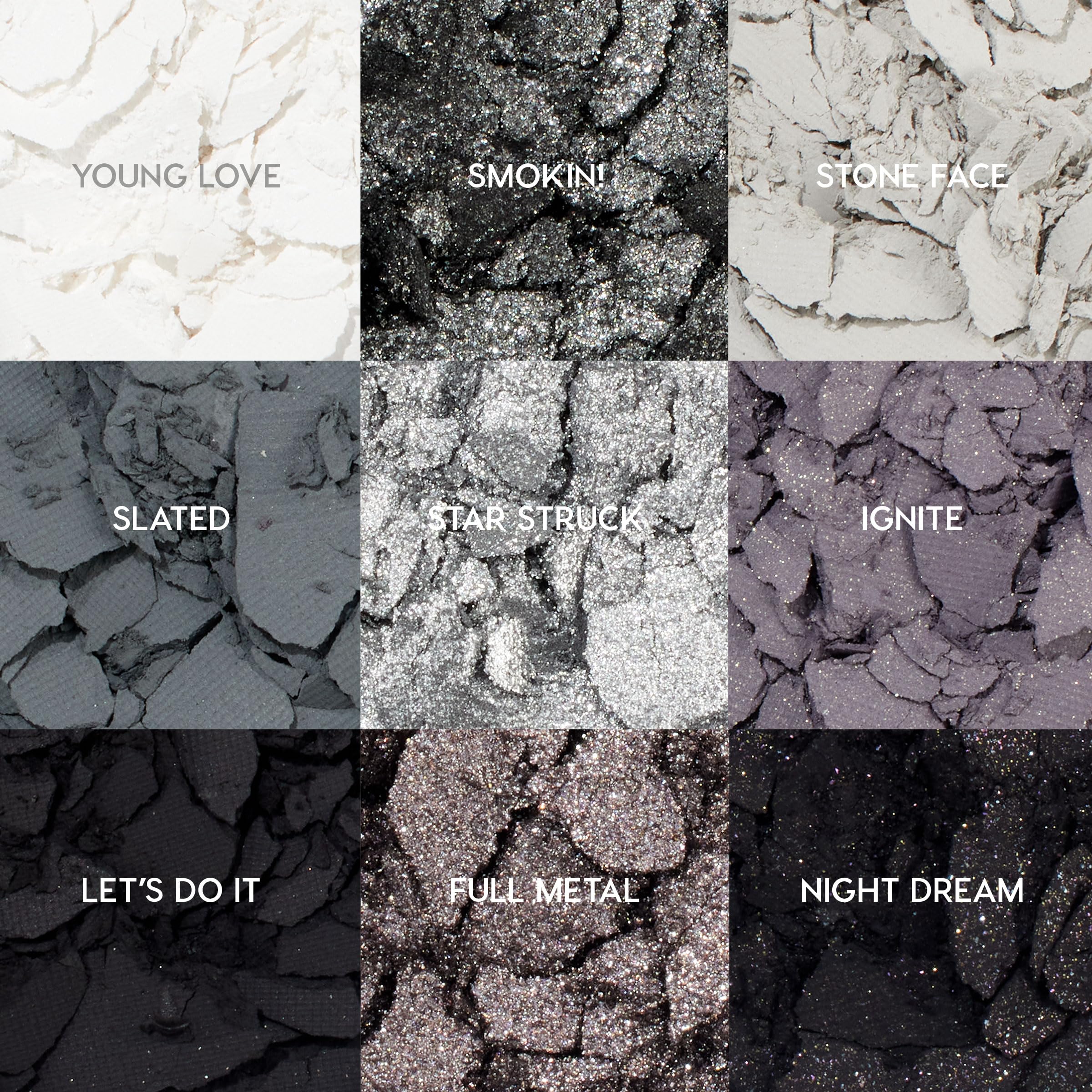 Brush tip applying ColourPop Blowin' Smoke pigments for bold payoff.