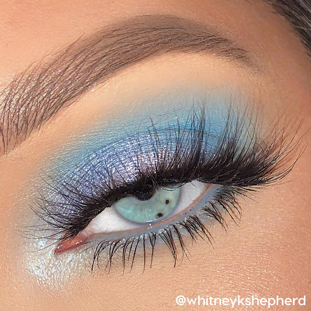 ColourPop Blue Moon palette delivers long-wearing color with soft-focus blending.