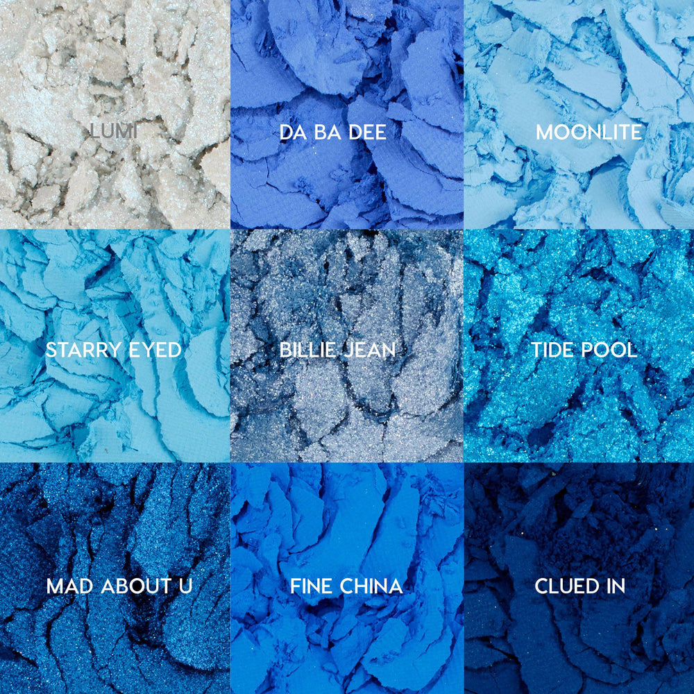 ColourPop Blue Moon duochrome shade creates color-shifting eye drama.