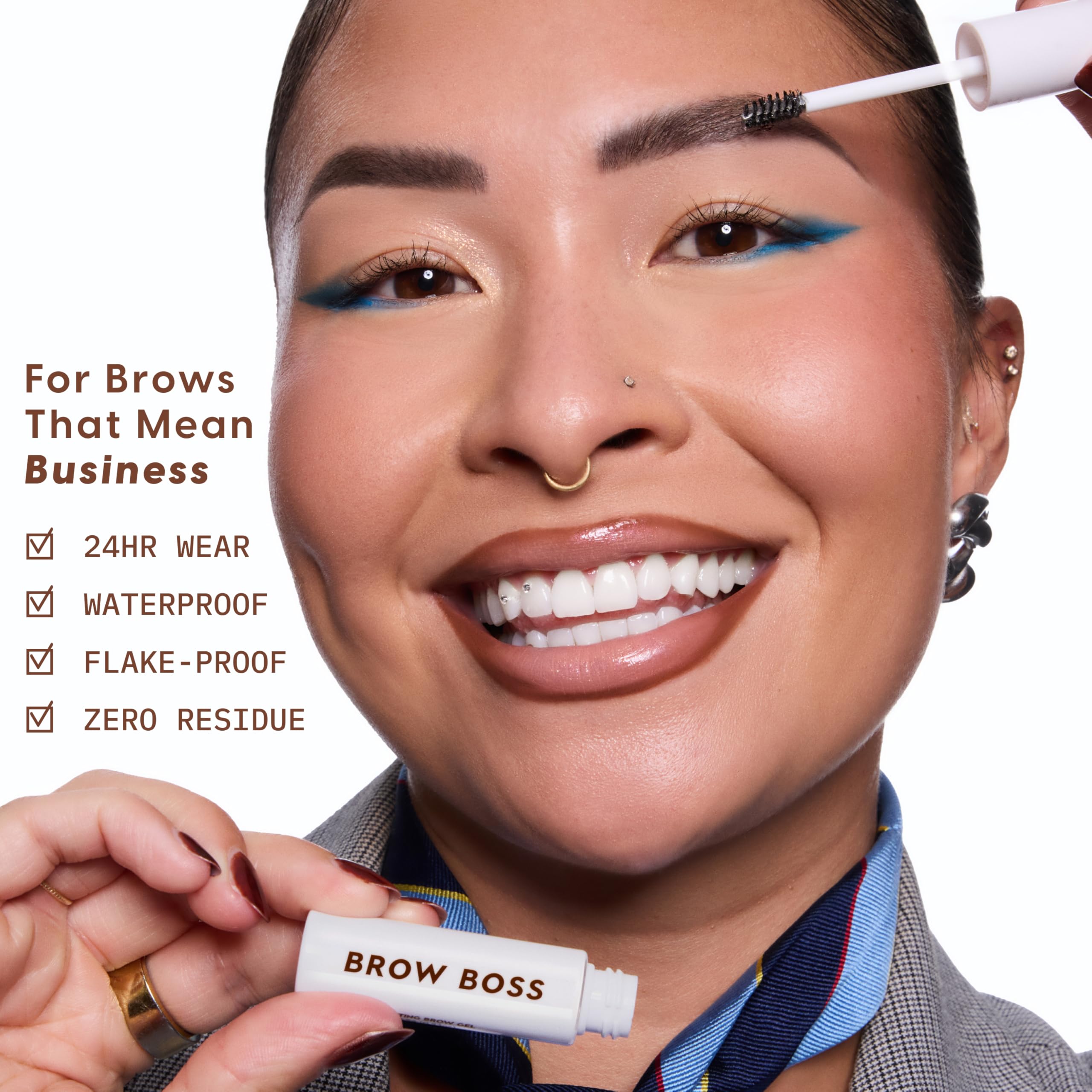 ColourPop Brow Boss panthenol nourishes and strengthens brow hairs.