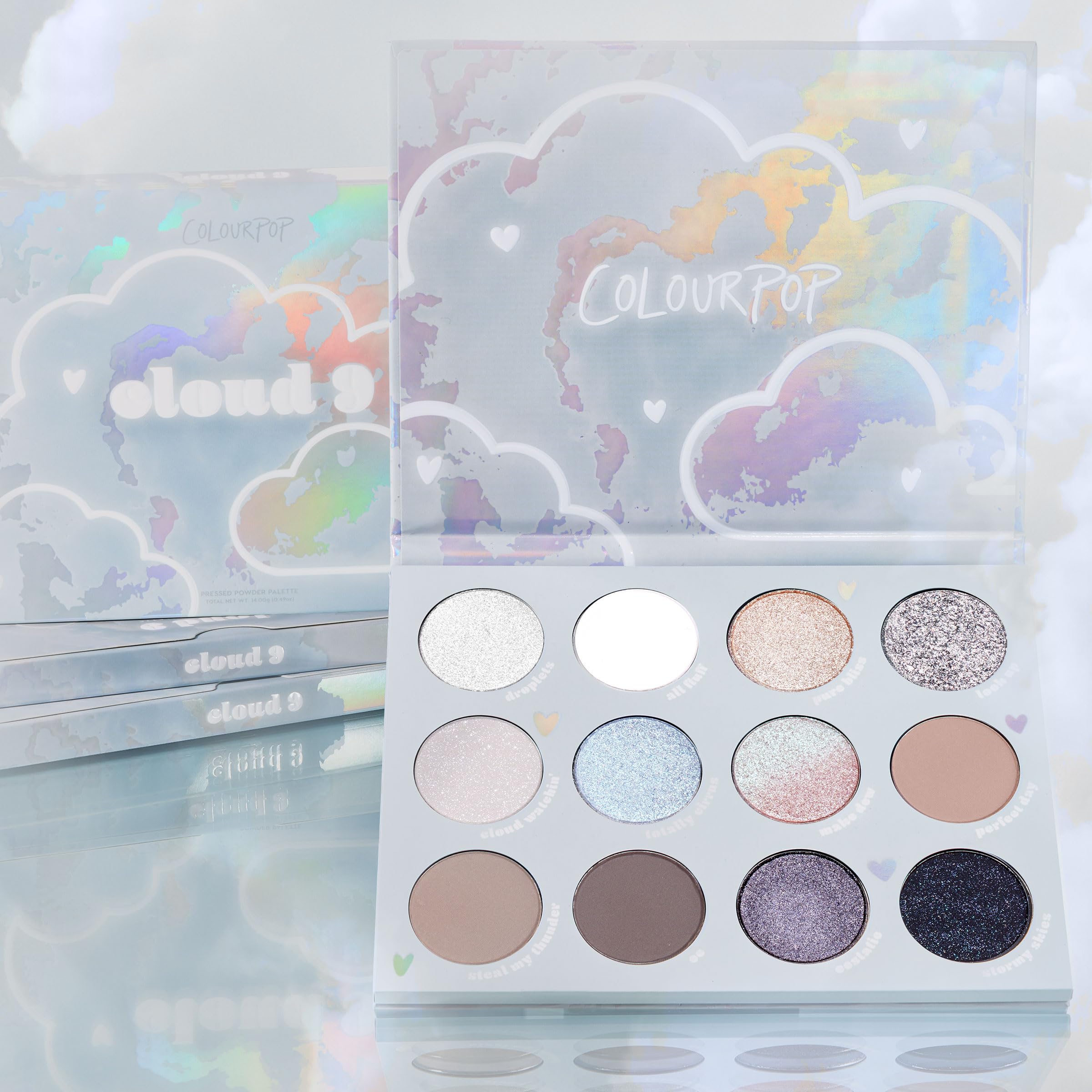 ColourPop Cloud 9 daily-look idea for soft to bold eyes