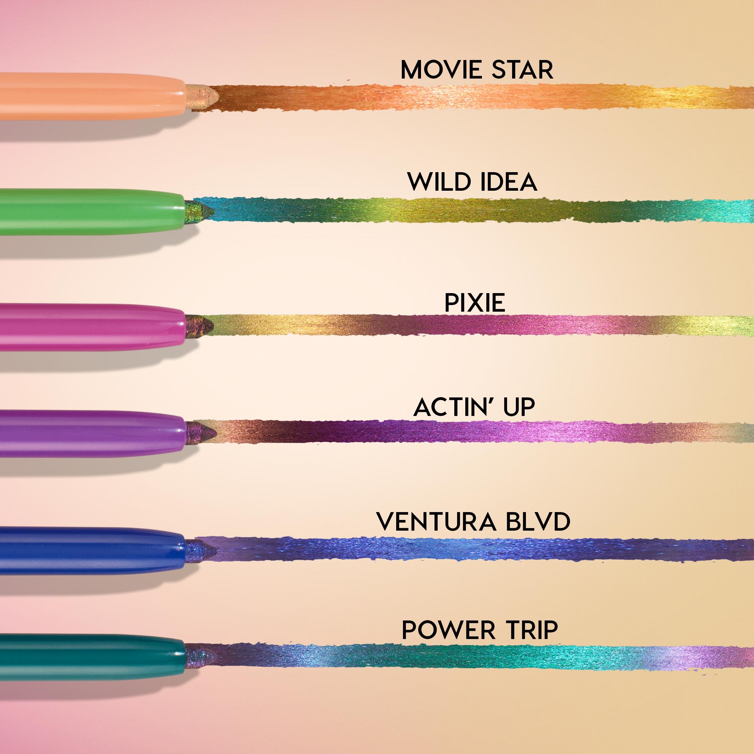 Humidity-resistant ColourPop Power Trip eyeliner during a warm day.