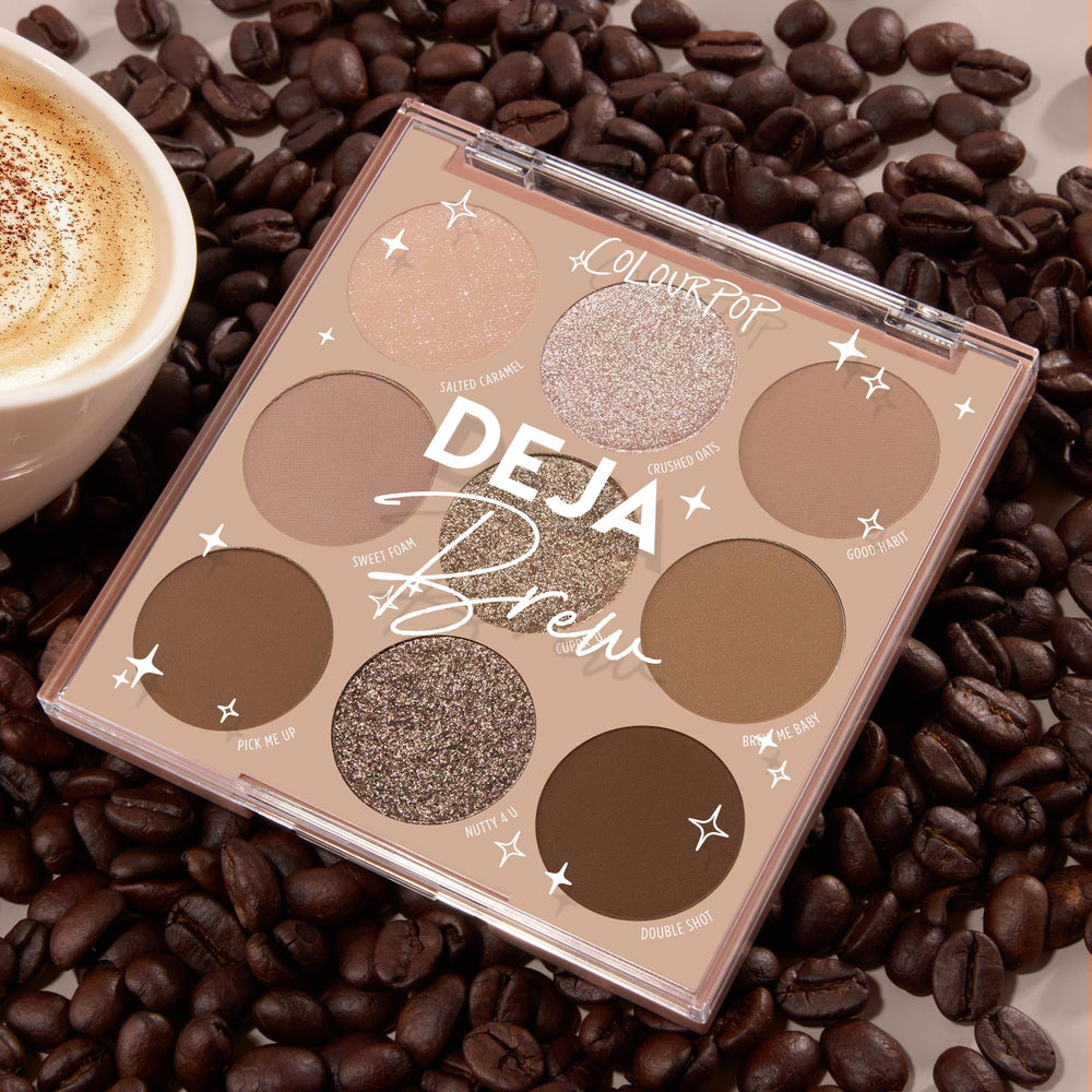 ColourPop Deja Brew day-to-night looks showcase wearability across lighting