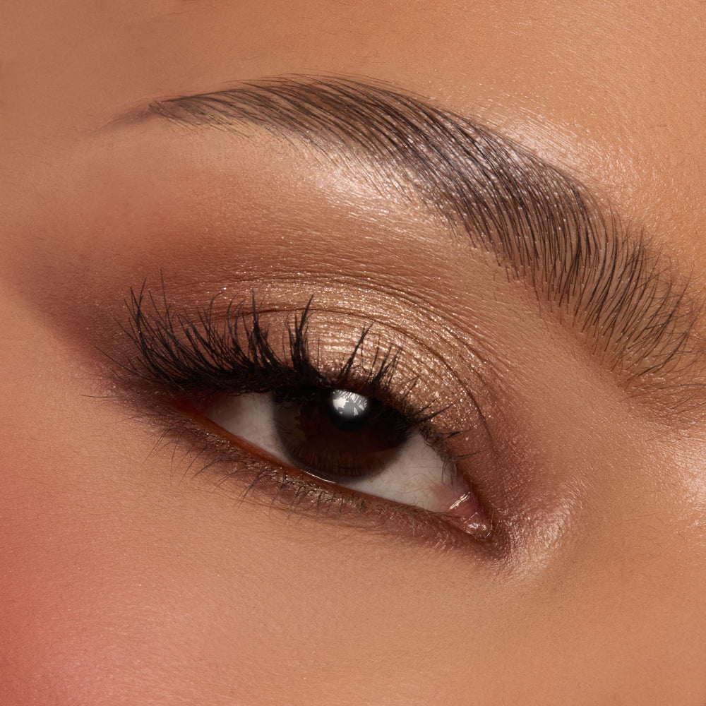 ColourPop Deja Brew matte sparkle finish close-up highlights texture and depth