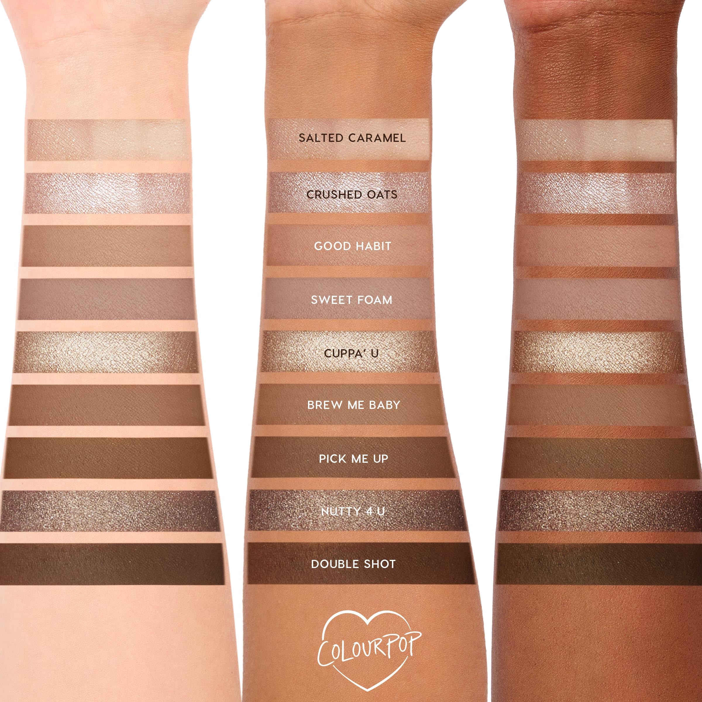 ColourPop Deja Brew soft glam look demonstrates day-to-night versatility