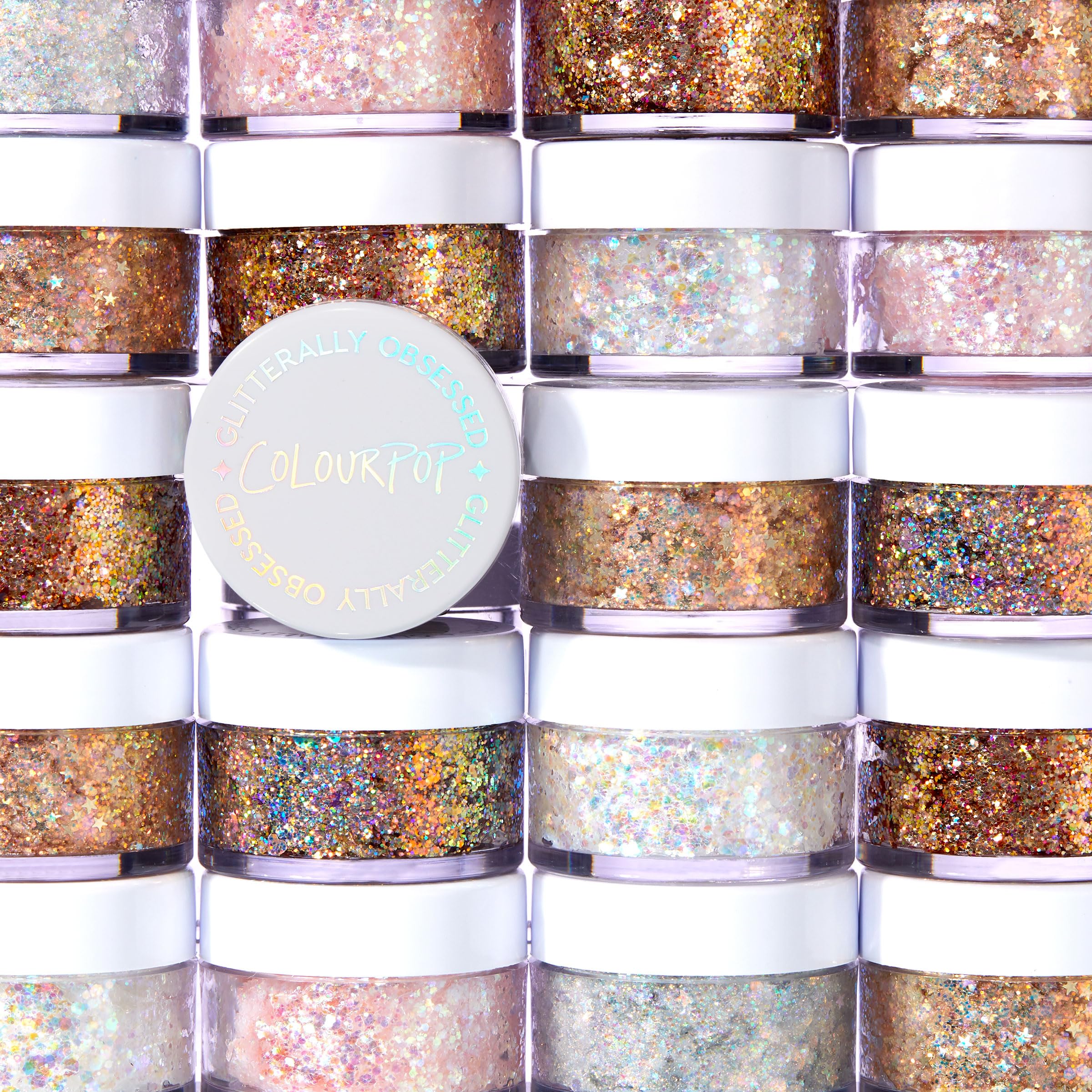 ColourPop Glitterally Obsessed collarbone highlight delivers bright, reflective radiance