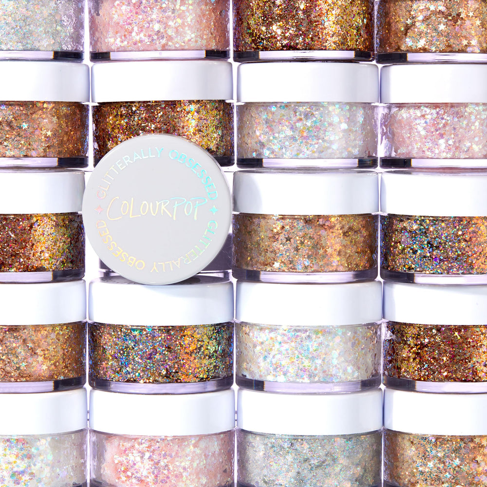 ColourPop Glitterally Obsessed collarbone highlight delivers bright, reflective radiance