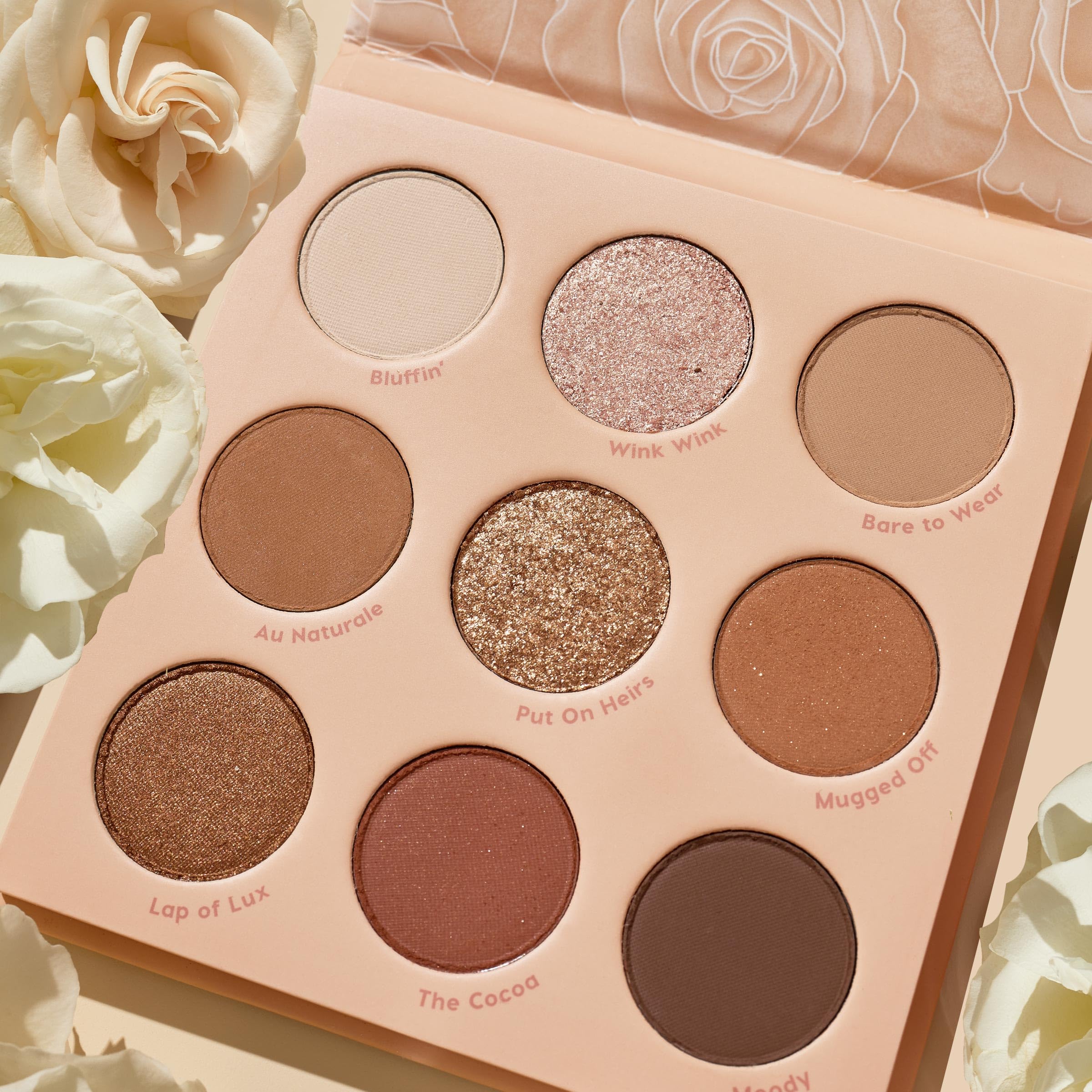 ColourPop Nude Mood application tips suggest flat brushes for bold payoff.