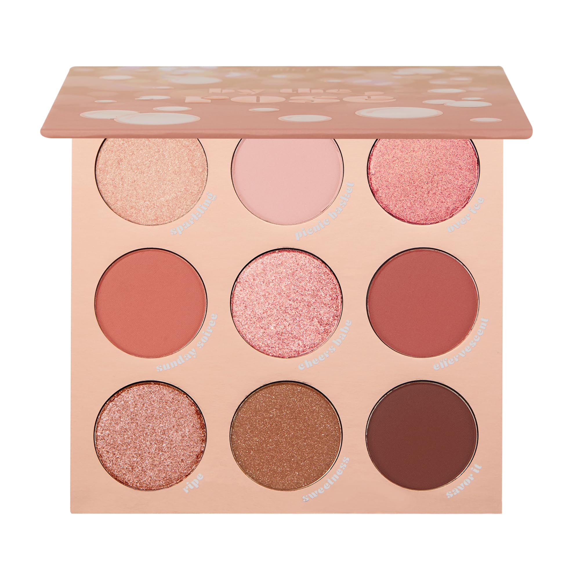 ColourPop Rosé Eyeshadow Palette: pinks and neutrals for soft glam daily looks.