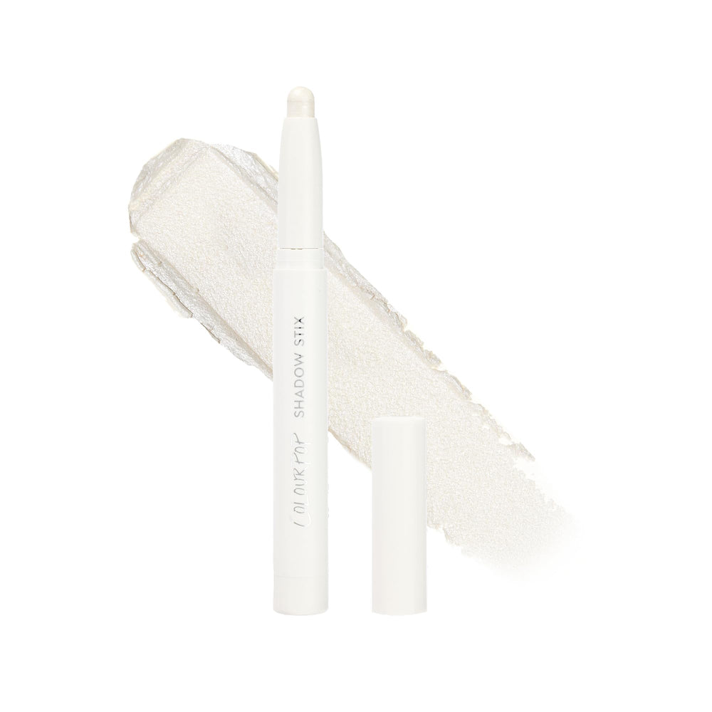 ColourPop Shadow Stix Cold Girl swatch shows vibrant, long-lasting eye color.