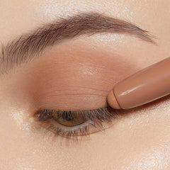 ColourPop Shadow Stix applied on lid as base and liner for versatility.