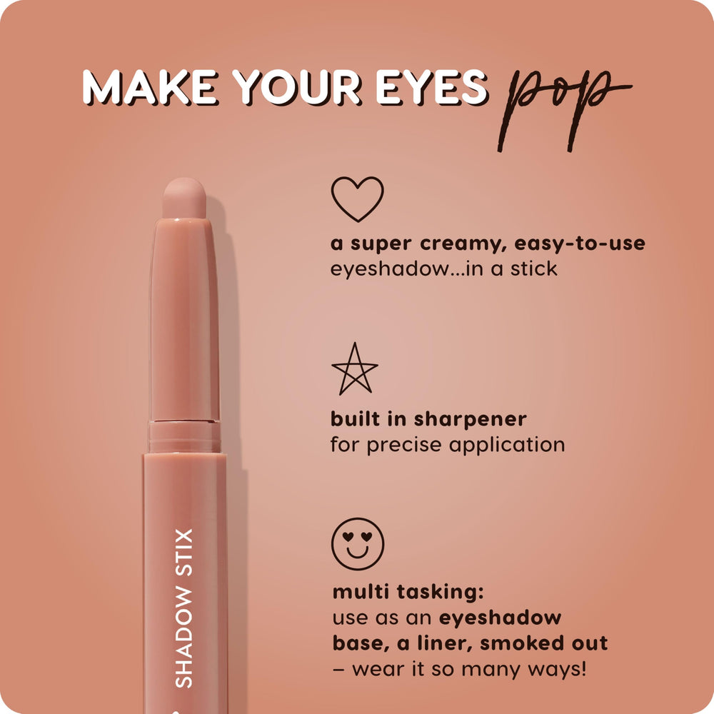 Multi-use formula works as shadow, base, or liner.