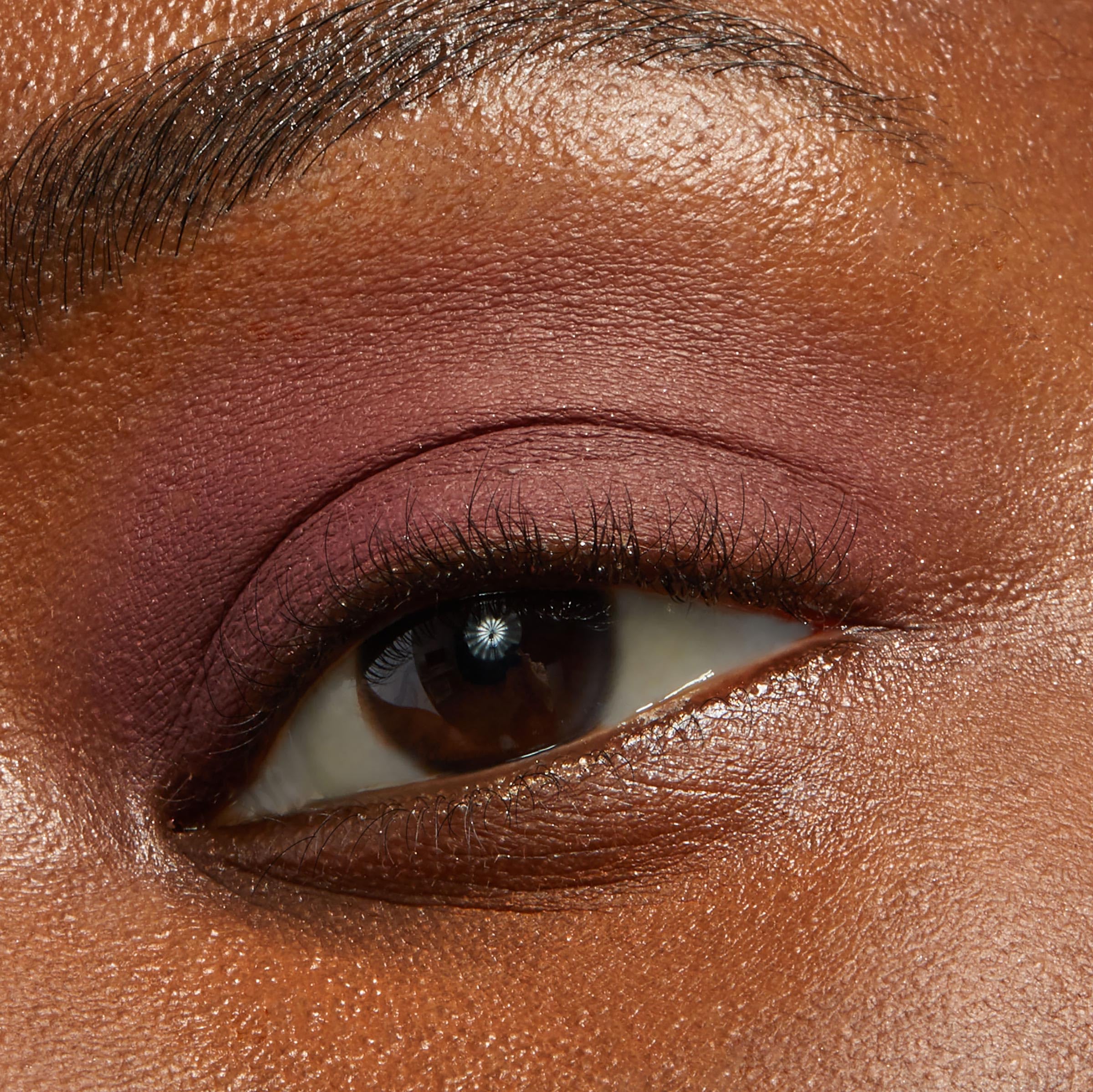 ColourPop Shadow Stix Plum Tart used as base for quick smoky eye.