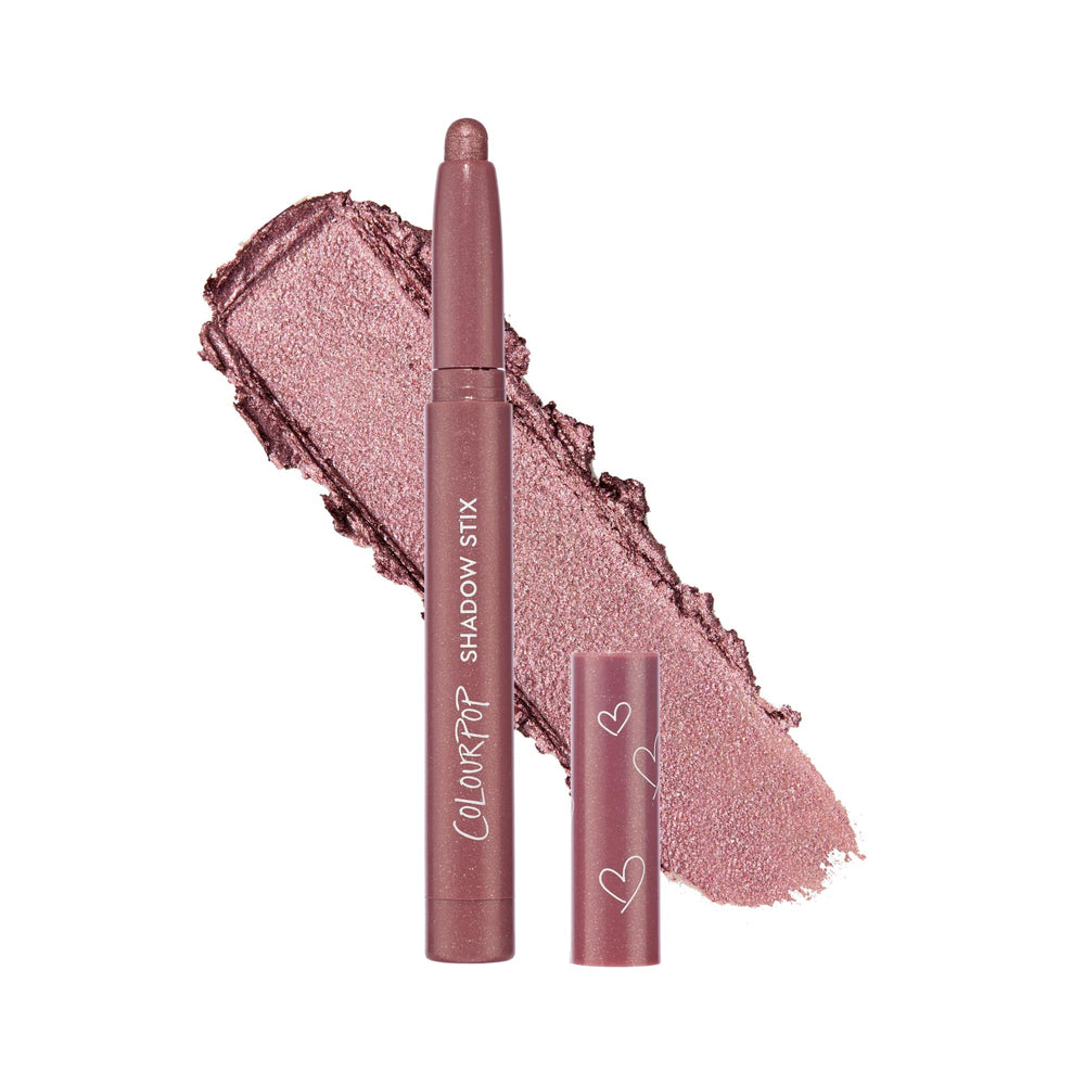 ColourPop Shadow Stix swatch shows rich cream color that glides on smoothly for easy application.