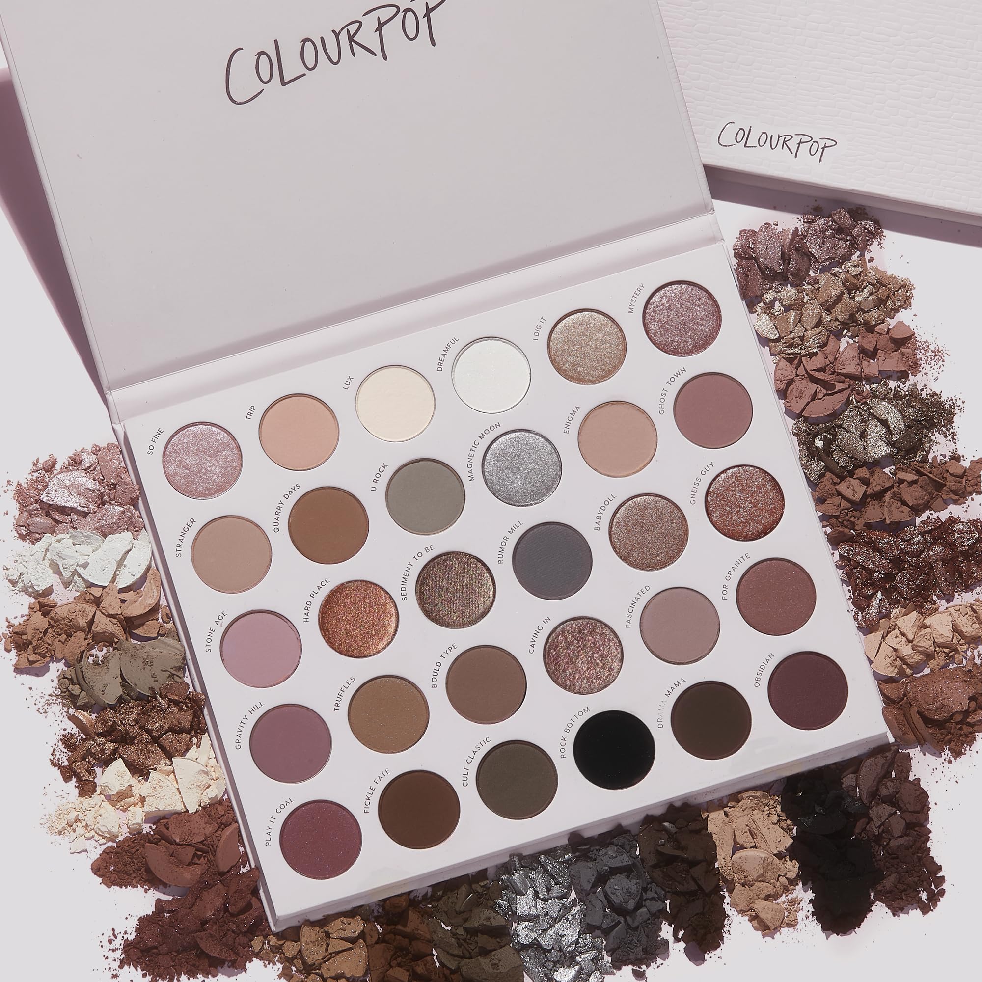 Close-up swatch from Stone Cold Fox showing rich pigmentation
