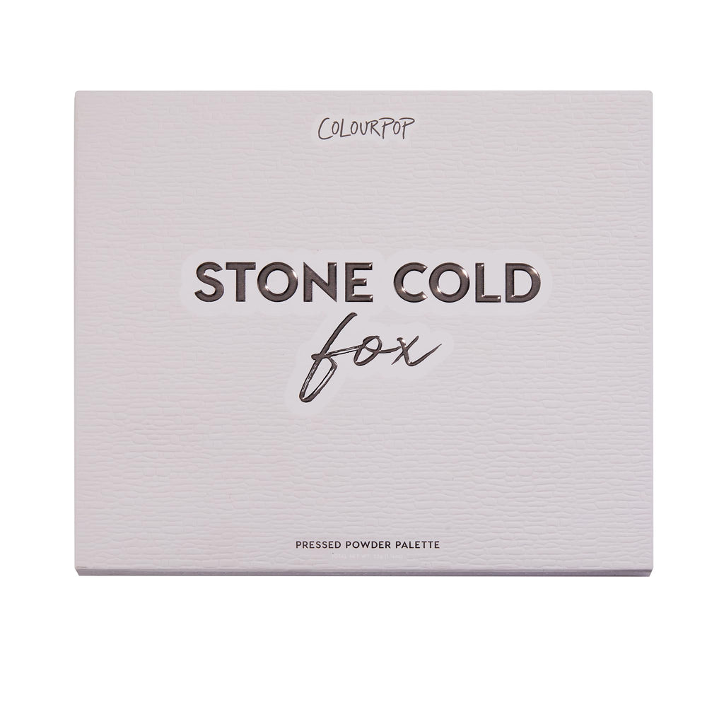Stone Cold Fox on-eye look showcasing cool-toned shadows