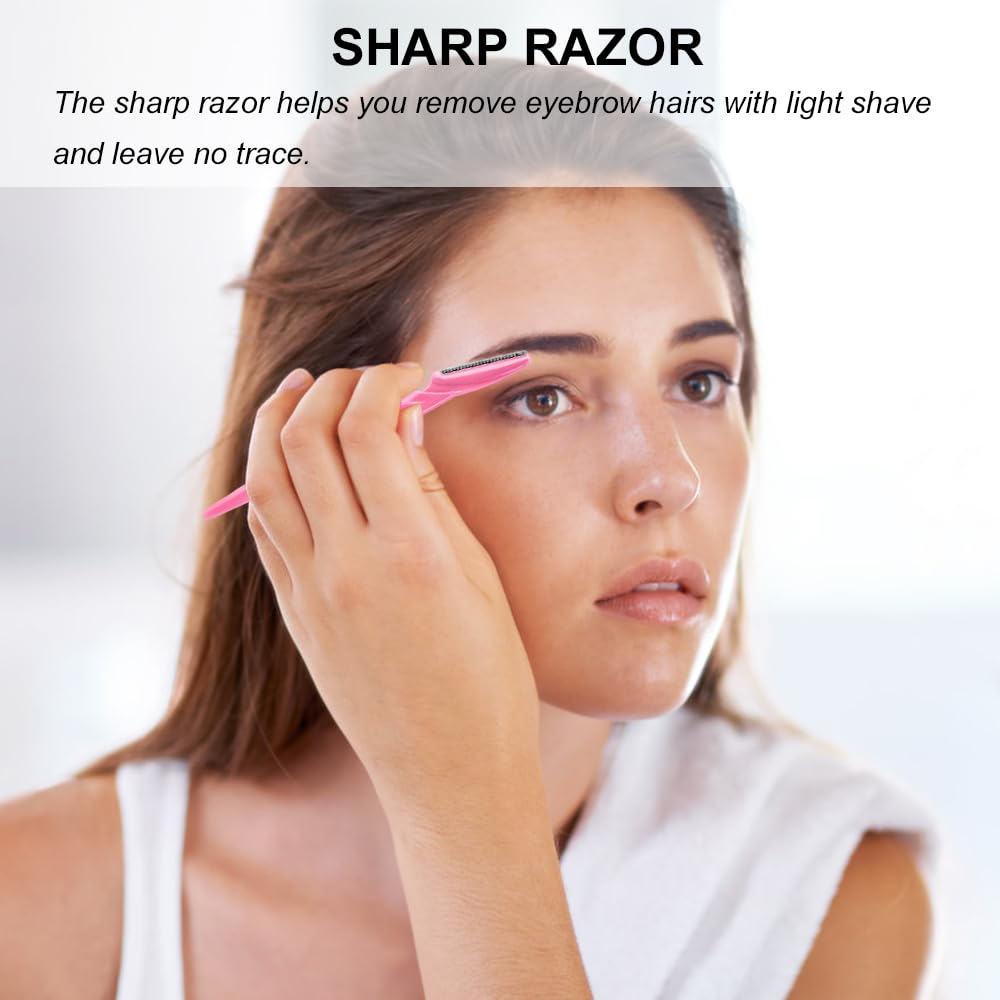 Colovis multi-function razor for eyebrow and facial hair