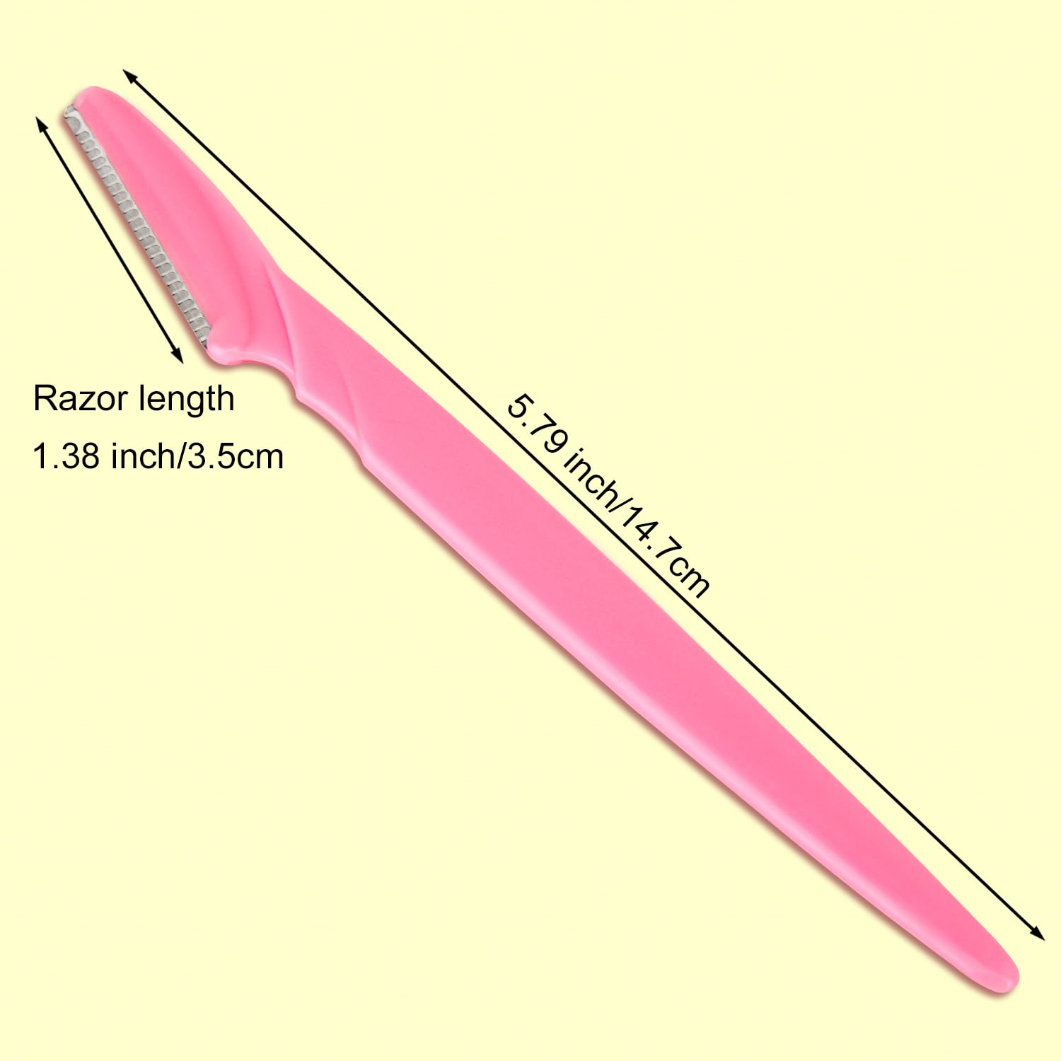 Colovis stainless steel razor handle for durable grip