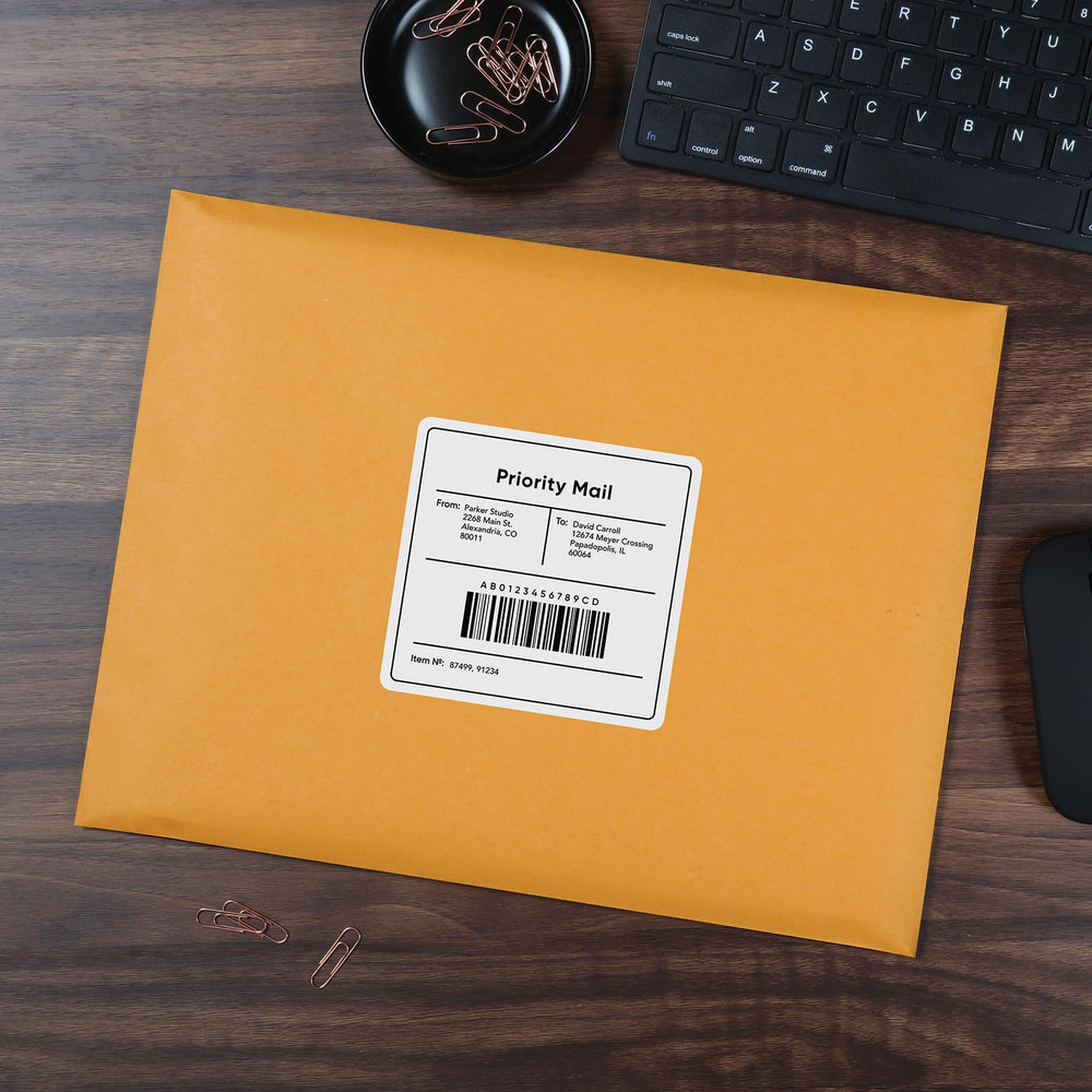 Columbian professional look for contracts and reports in mailings.