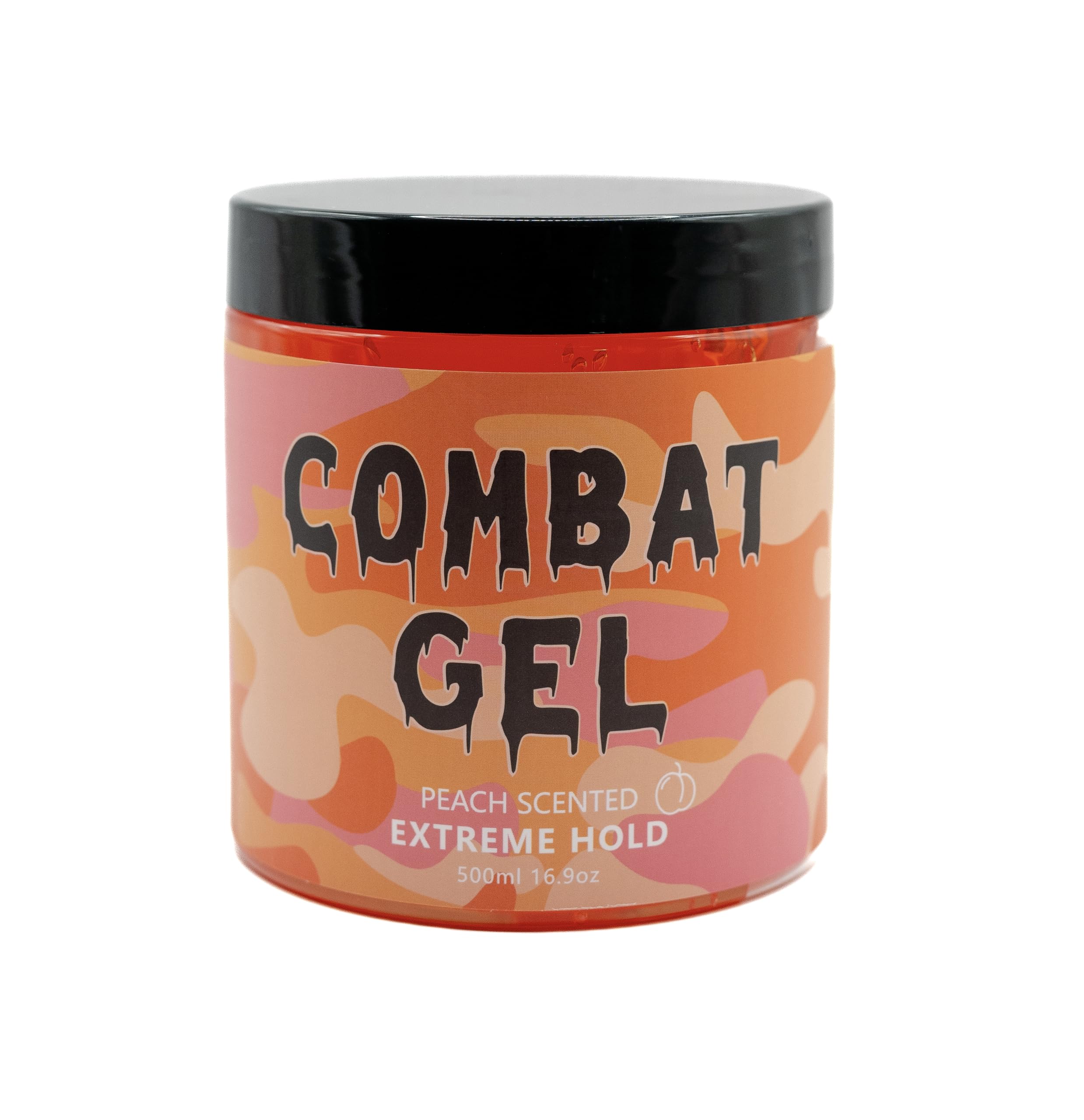 Defined curls and laid edges achieved with Combat Gel.
