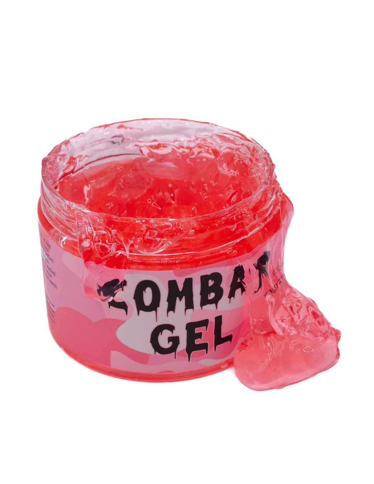 Combat Gel Extreme Hold bottle shows alcohol-free formula for lasting styling.