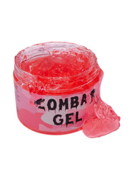 Combat Gel Extreme Hold bottle shows alcohol-free formula for lasting styling.