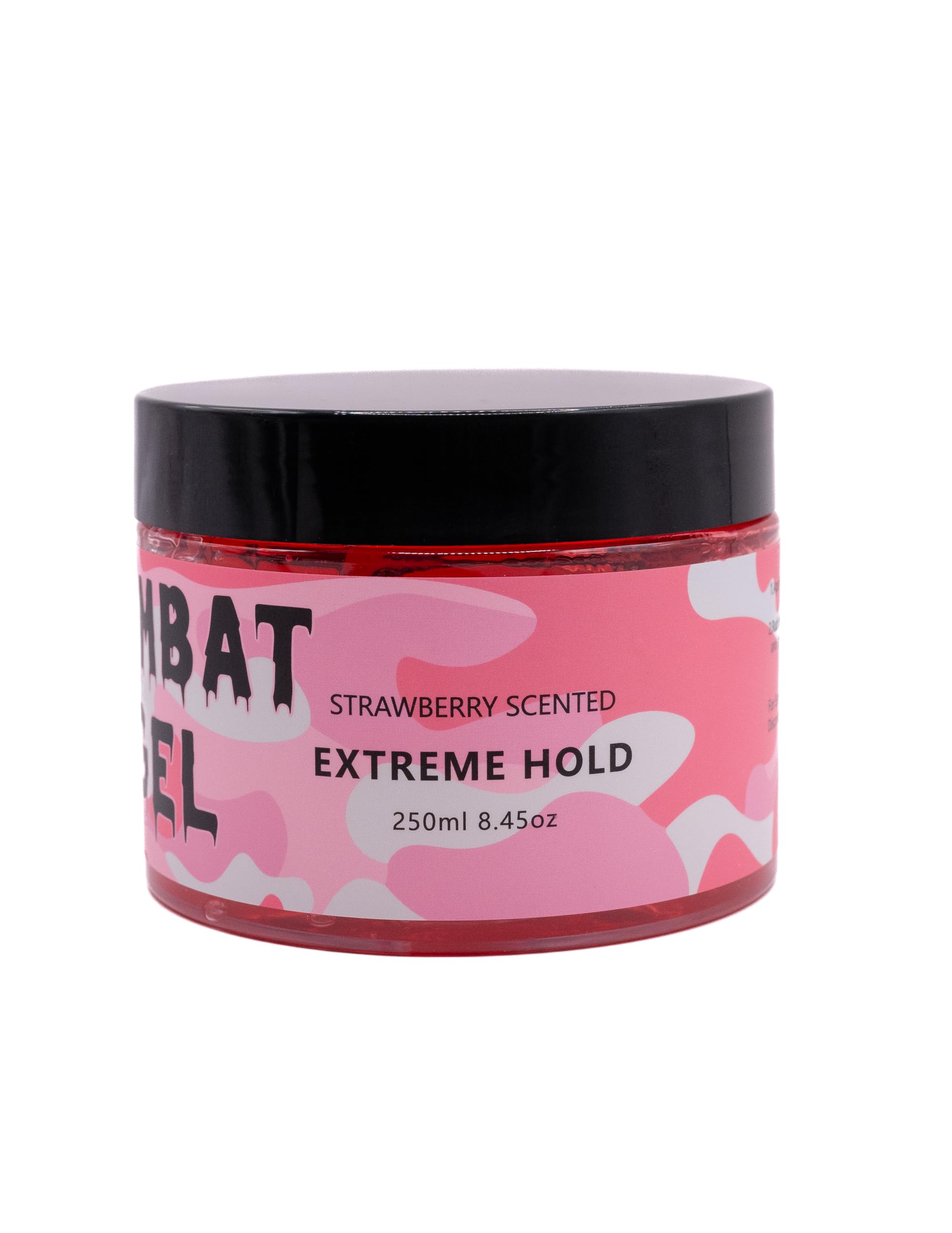 Combat Gel Extreme Hold edges shows smooth, laid edges with edge control.