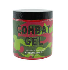 Combat Gel extreme hold texture Watermelon delivers defined curls with no buildup.