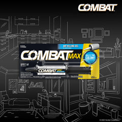 Combat Max Ant Killing Gel ready for indoor and outdoor use.