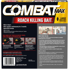 Combat Max packaging box with eight bait stations for easy setup.