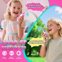 Comedyfun two-channel safety walkie talkies for safe family communication