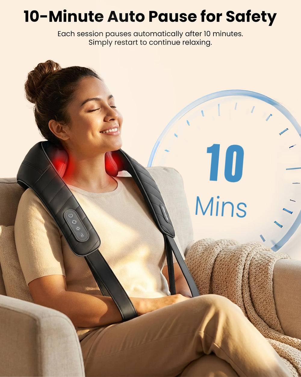 COMFIER portable neck massager suitable for office use.