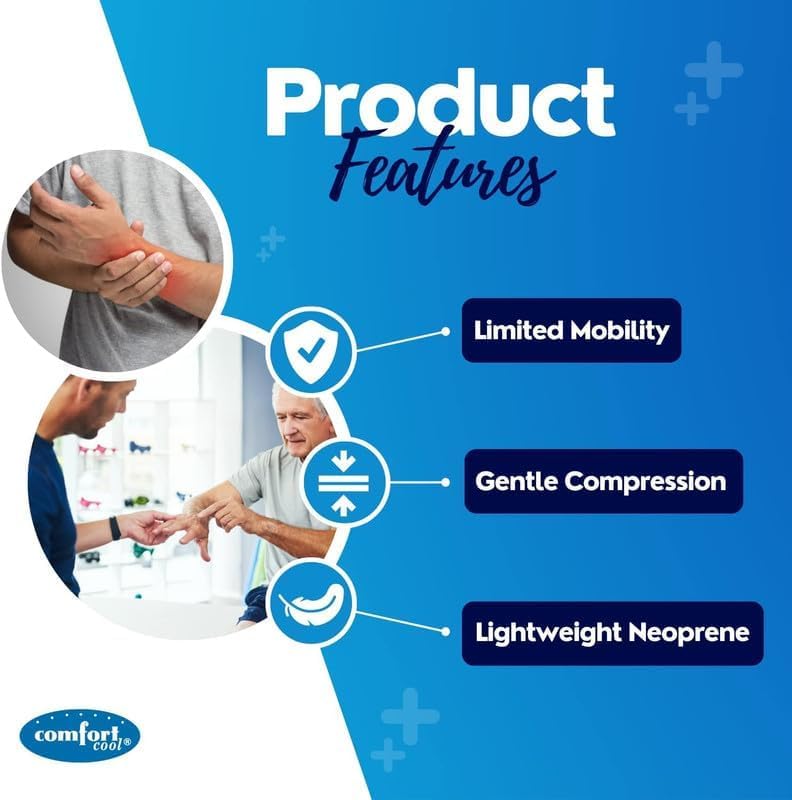 Liner and breathable fabric on Comfort Cool thumb splint for moisture absorption