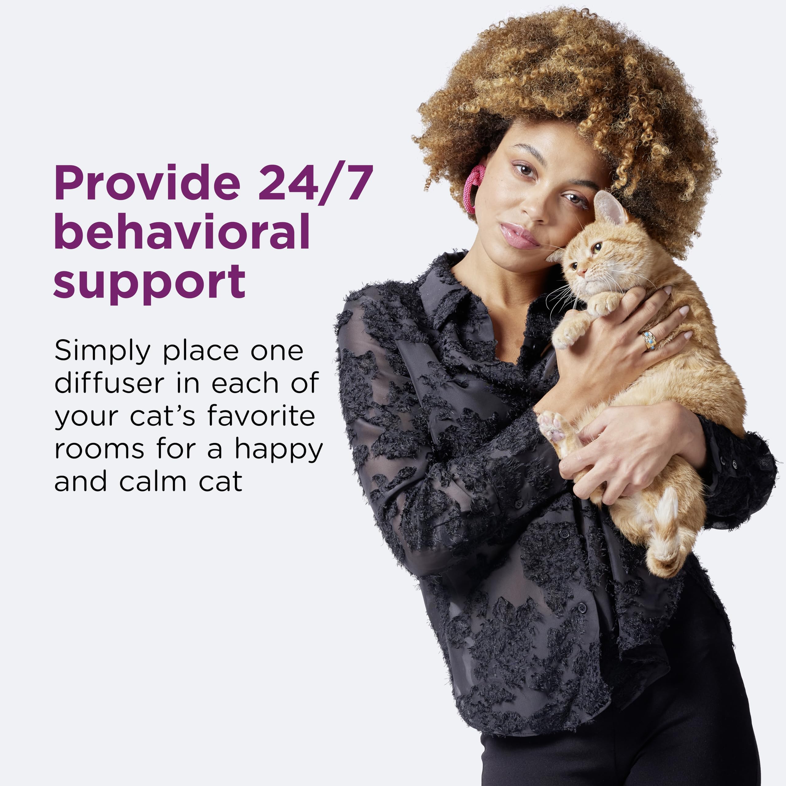 Comfort Zone diffuser covers up to 400 sq ft for calming