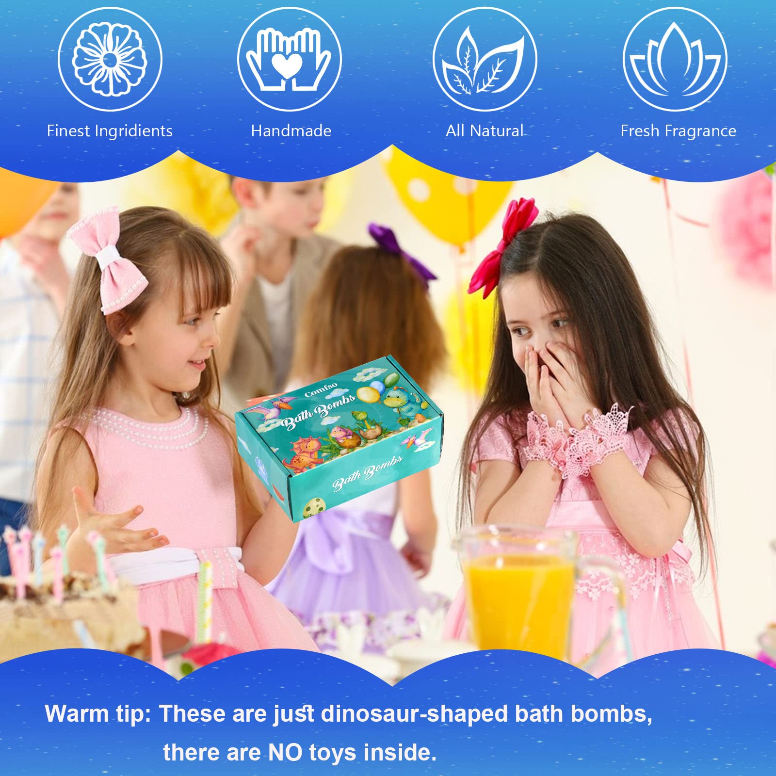 Comfso gift-ready bath time set for Easter baskets