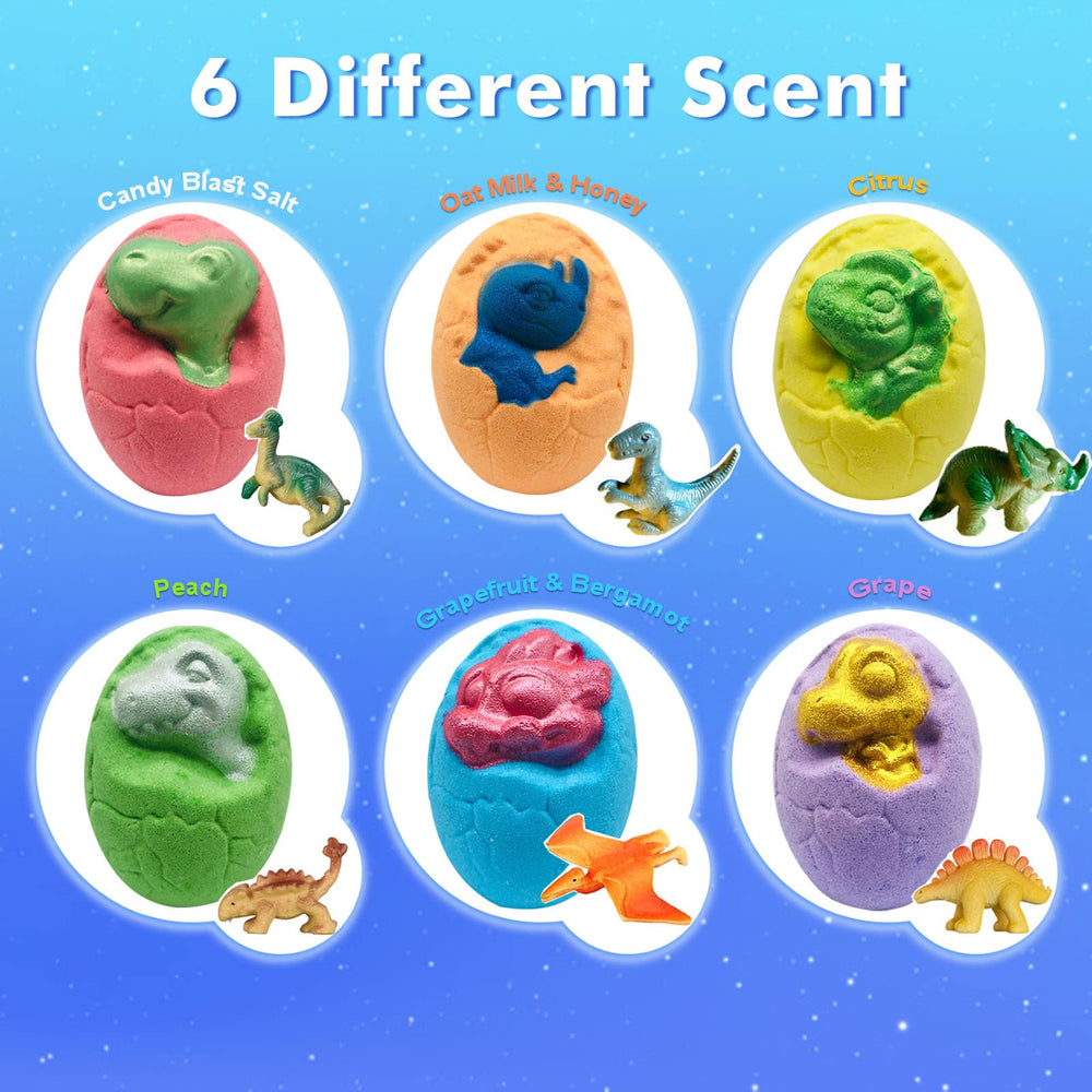 Comfso vegan bath bomb set with soft skin benefit